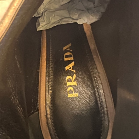 Prada Suede Ankle Boots - Picture 6 of 8